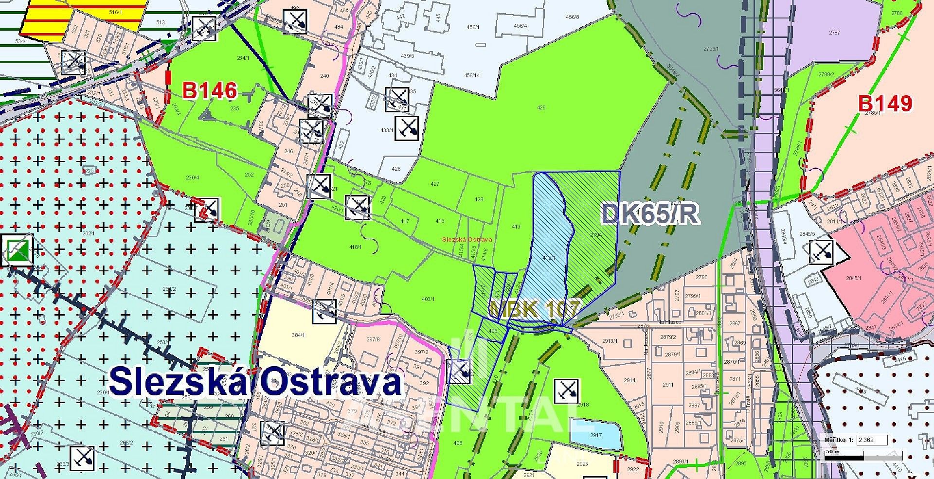 Pozemek · Ostrava, okres Ostrava-město, Moravskoslezský kraj - 3