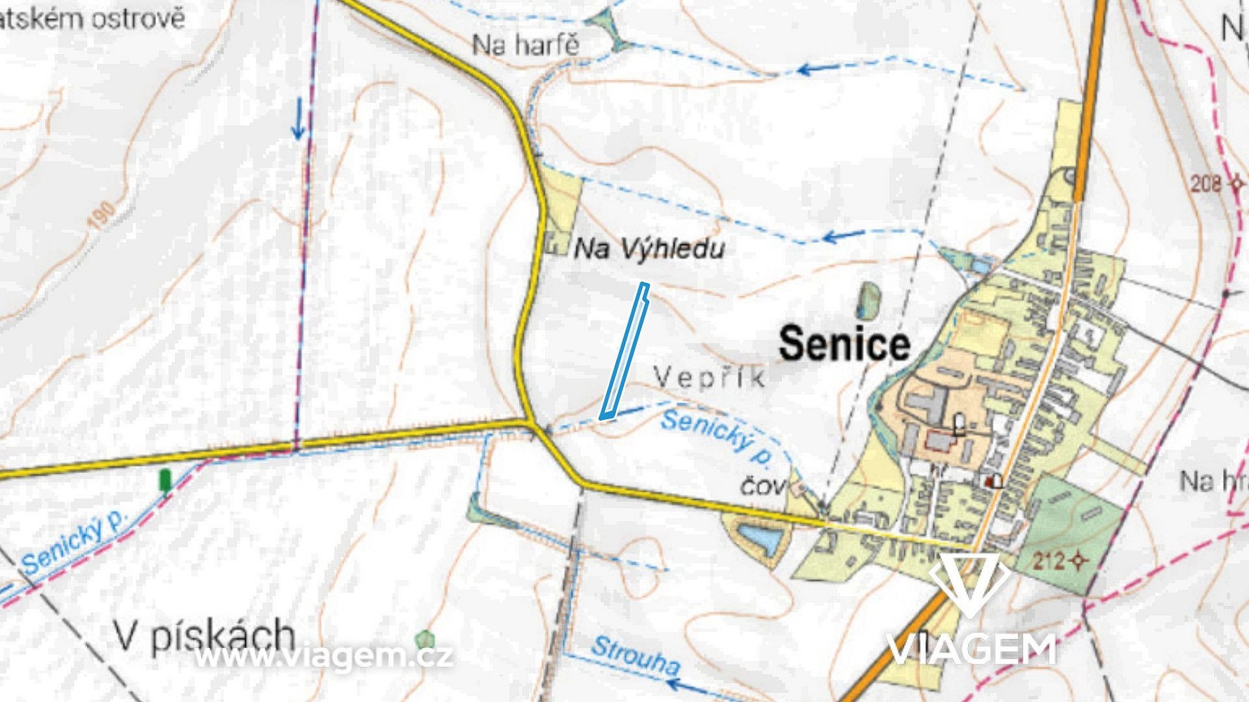 Zemědělský pozemek · Senice, okres Nymburk - 3