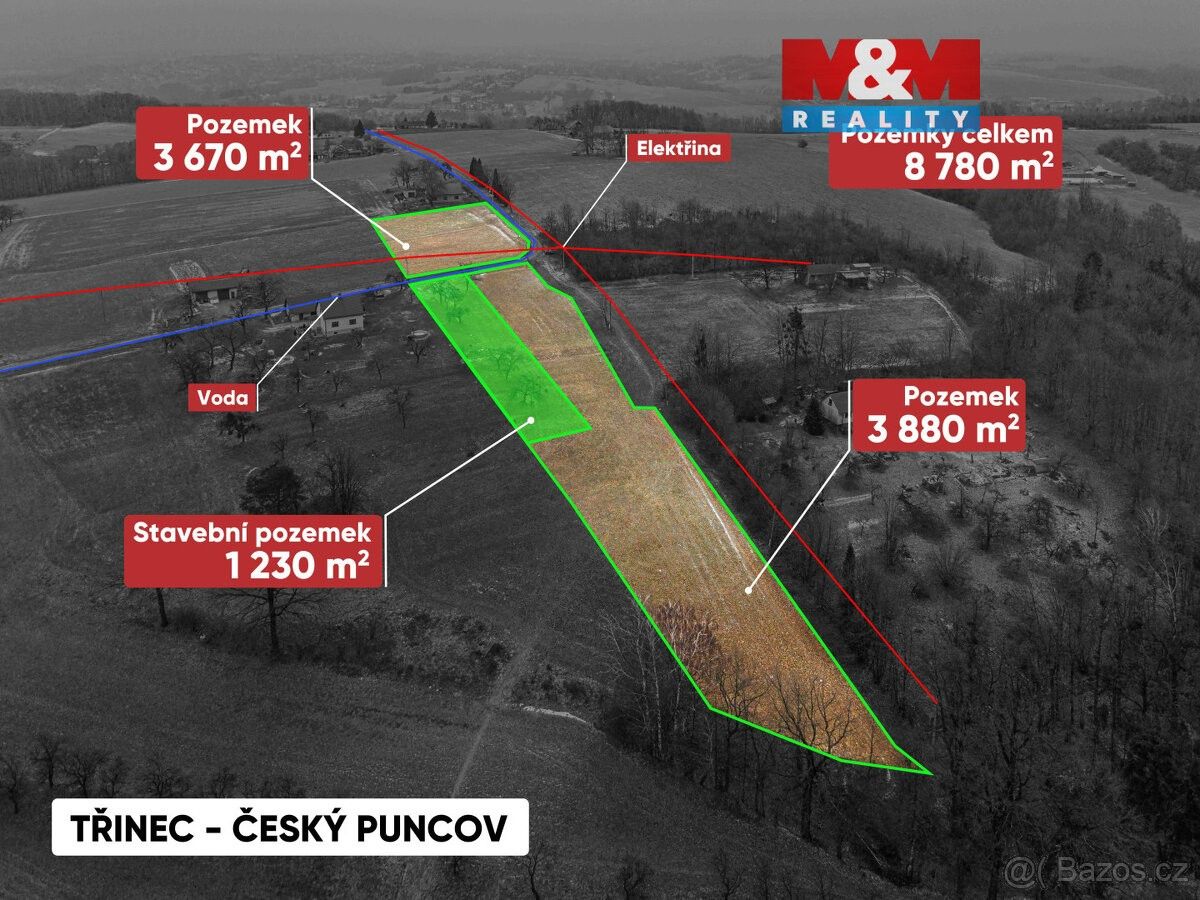 Pozemky pro bydlení, Třinec, 739 61