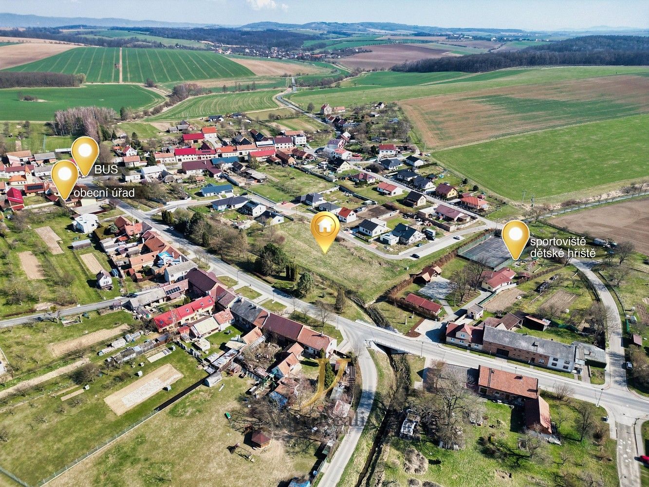 Pozemek pro bydlení · Hradčany, okres Přerov, Olomoucký kraj - 3