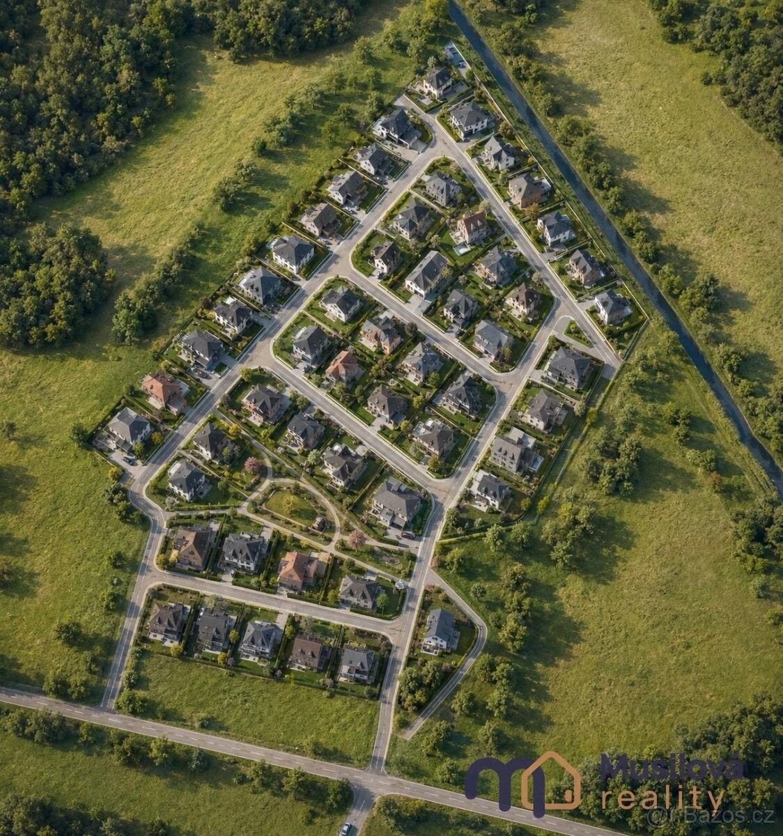 Stavební pozemek, Novosedlice – pohled 3