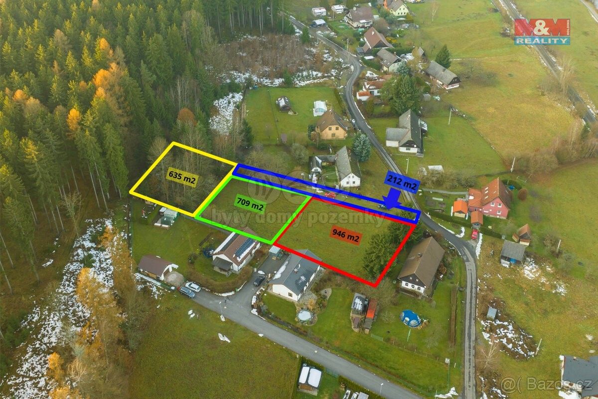 Prodej pozemek - Mostek, 544 75, 2 502 m²