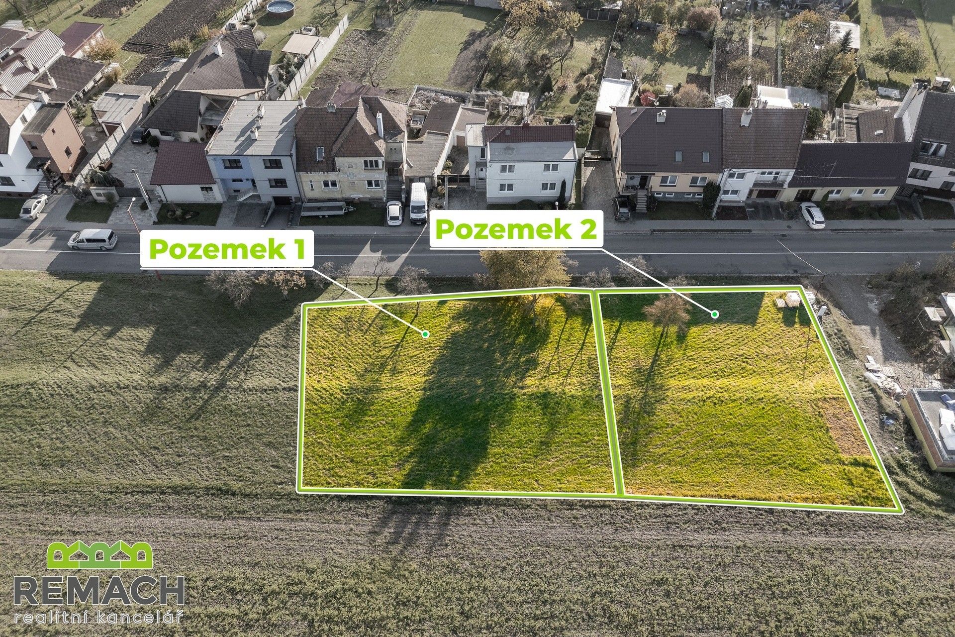 Pozemky pro bydlení, Vésky, Uherské Hradiště, 590 m²