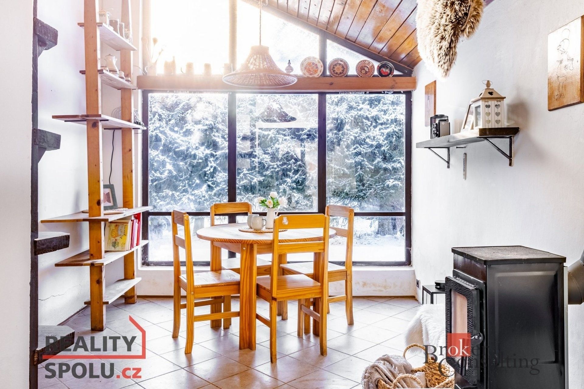 Chaty, Kaplice, 50 m²