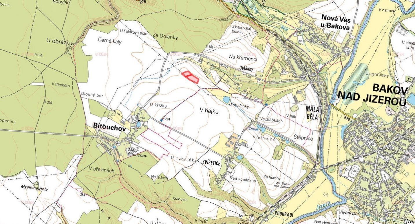 Prodej zemědělský pozemek - Bítouchov