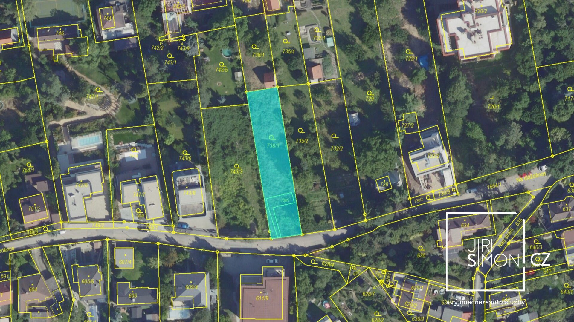 Prodej pozemek pro bydlení - Na dlážděnce , Praha, 700 m² - 2