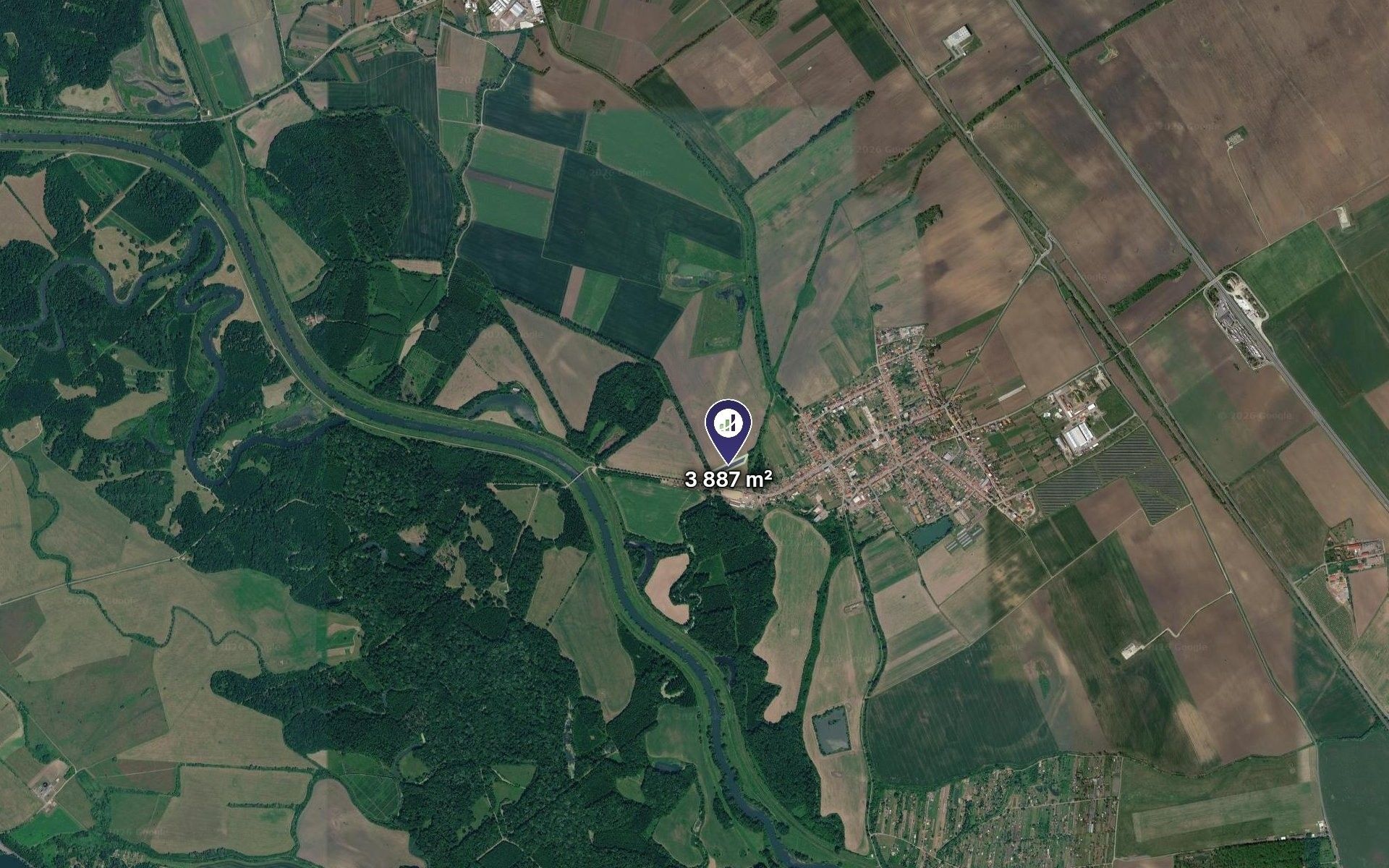 Zemědělské pozemky, Ladná, 3 887 m² - 2
