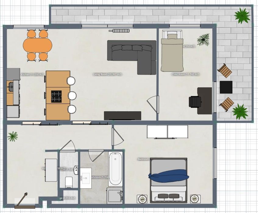 3+1, Goethering 54, , Bavorsko, 88 m² - 1