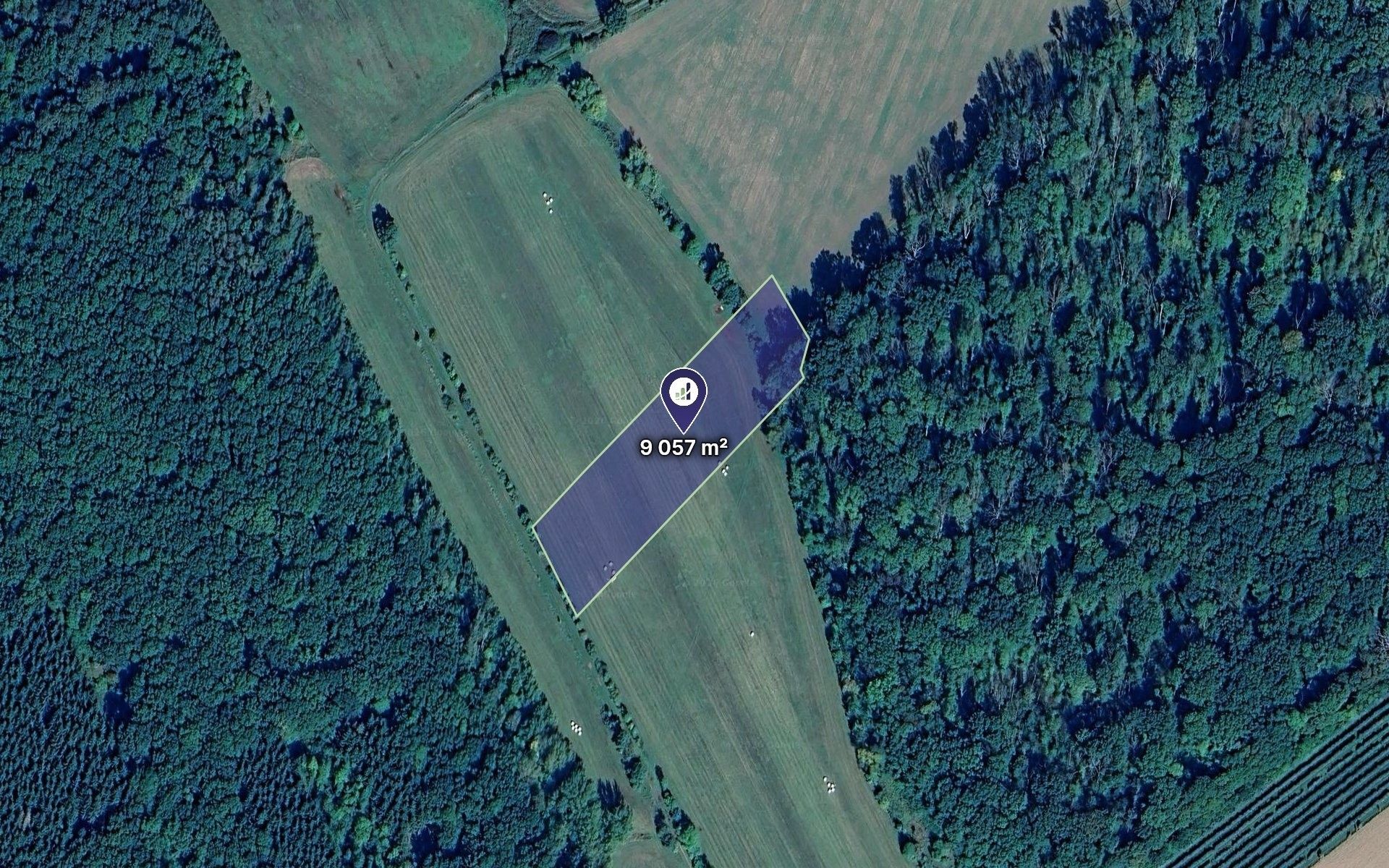 Zemědělské pozemky, Kovač, 9 057 m² - 1