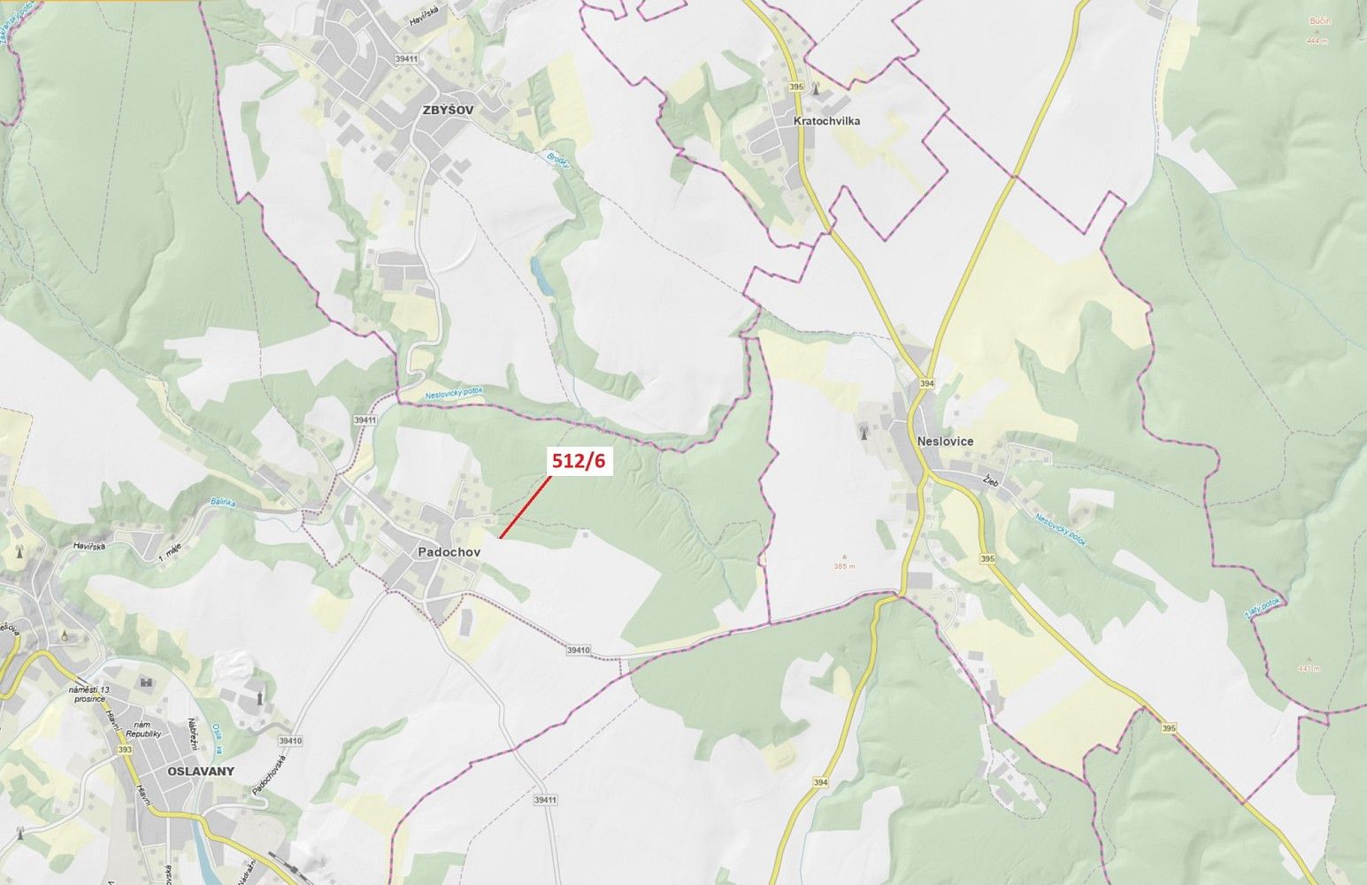 Lesy, Zbýšov - 1