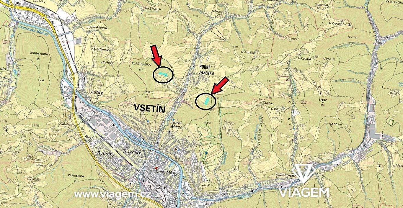 Lesy, Vsetín, Zlínský kraj