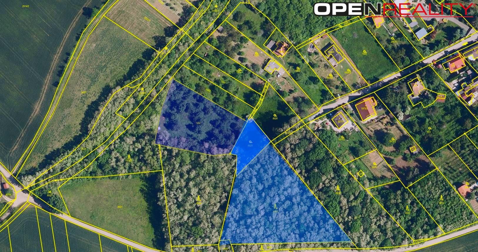 Pozemky pro bydlení, Hájek, Klobouky u Brna, 3 963 m² - 1