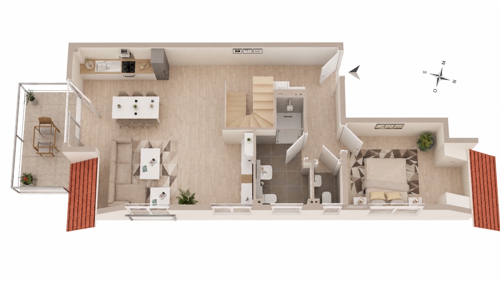 Byt 4+kk · 104 m² · Gäustraße 24, , Bádensko-Württembersko - 3