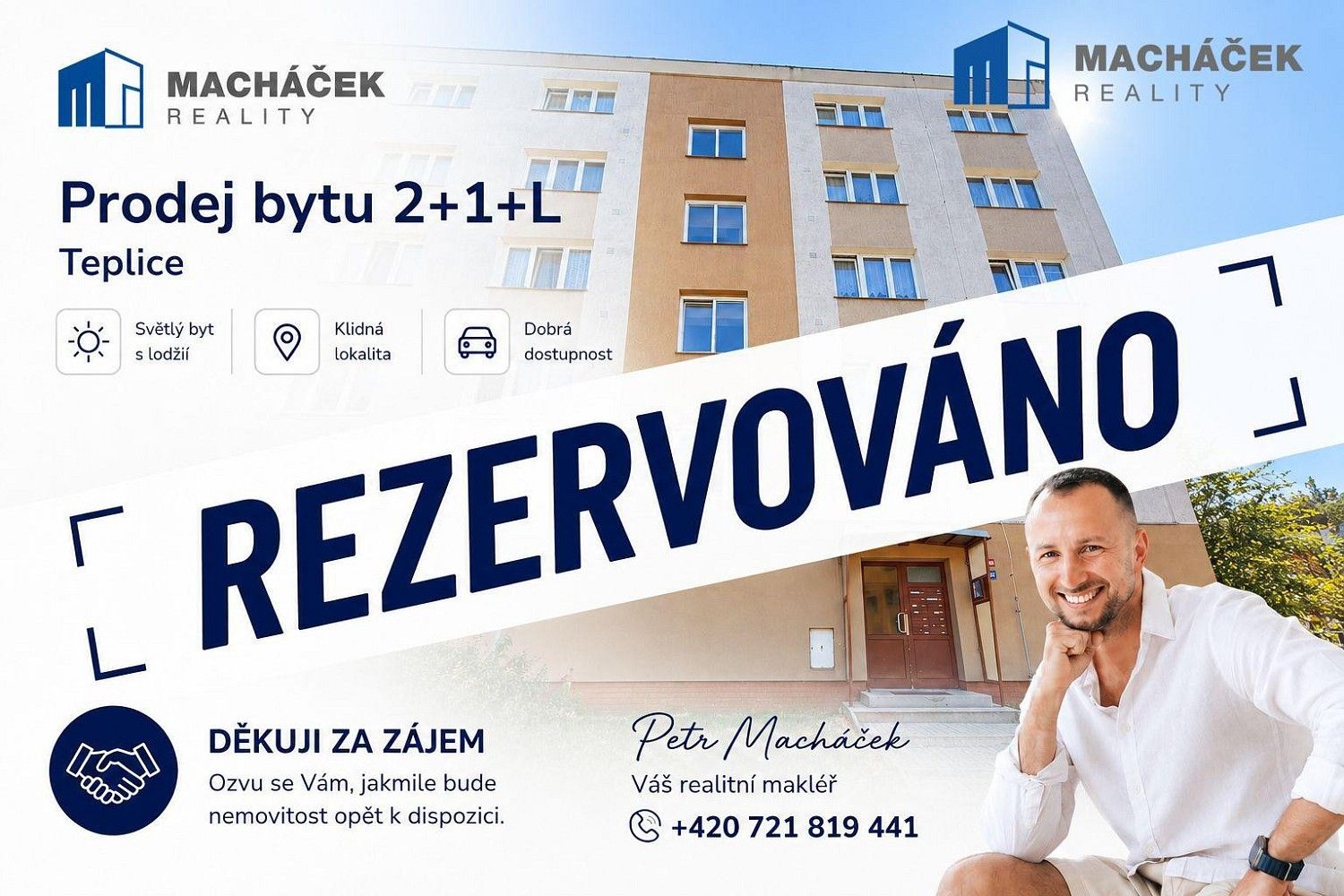 Byt 2+1, 52 m²