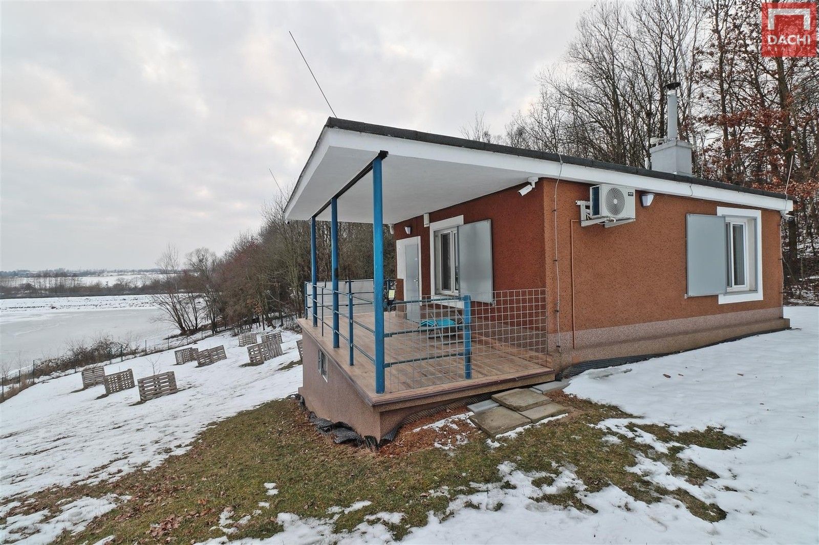 Chaty, Tršice, 56 m²