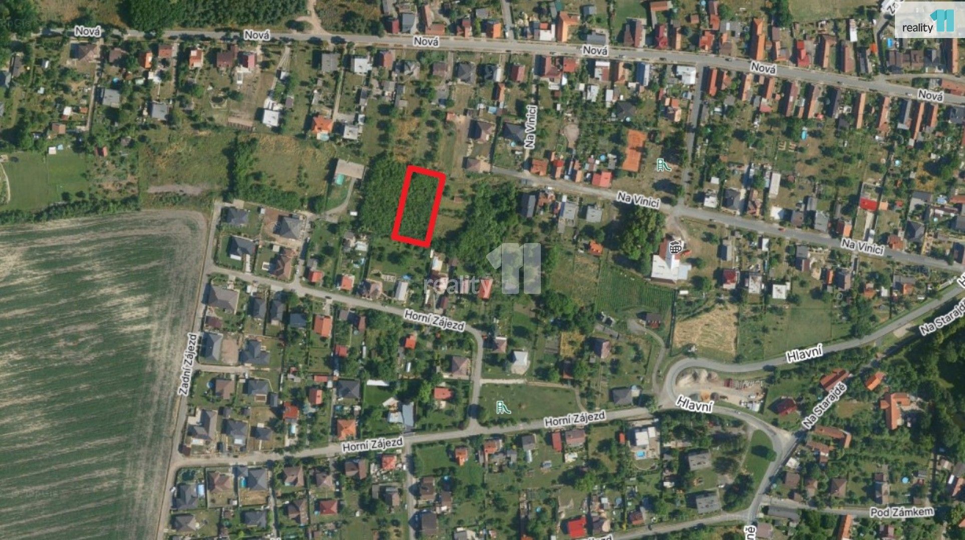 Prodej pozemek pro bydlení - Na Vinici, Konárovice, 1 733 m²