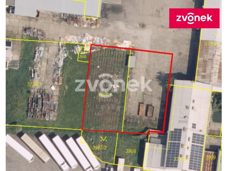 Komerční pozemky, Kunovice, 800 m²