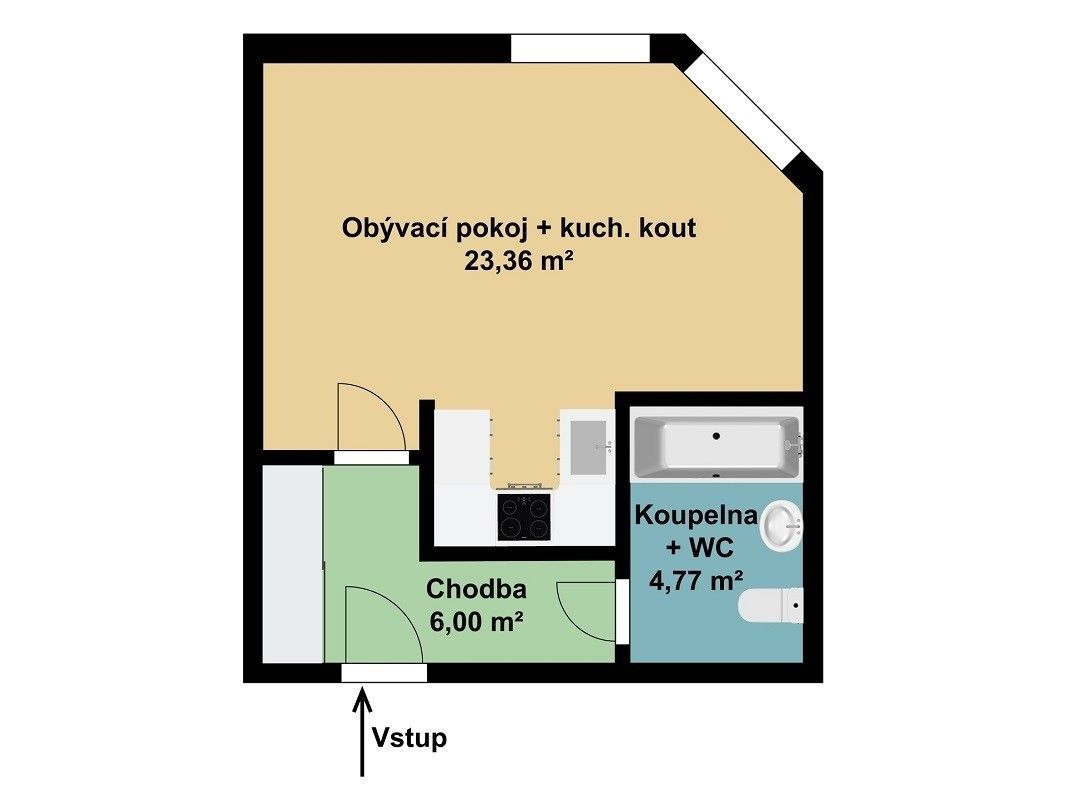 Prodej byt - Jenštejn, 250 73