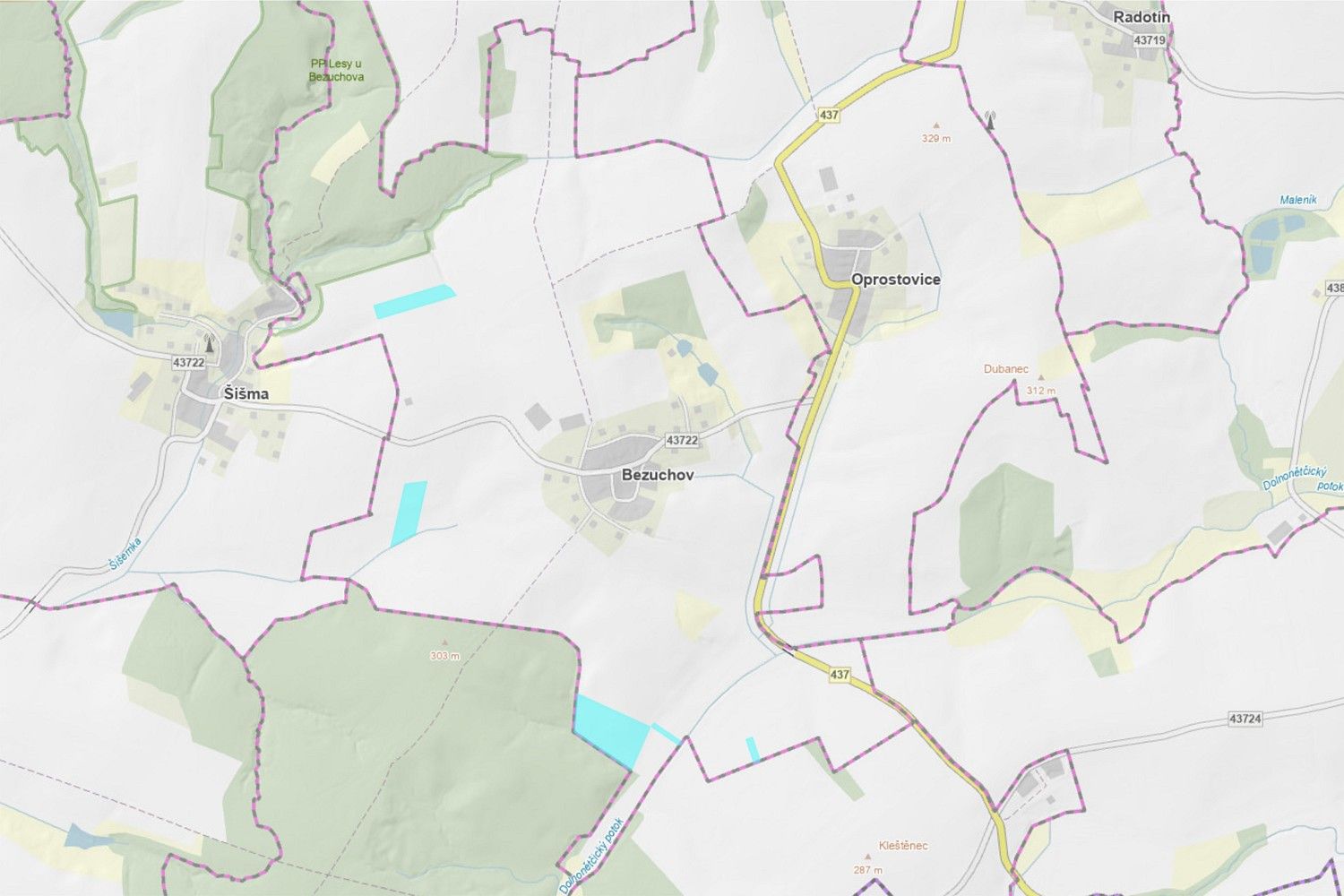 Zemědělské pozemky, Bezuchov, okres Přerov, Olomoucký kraj