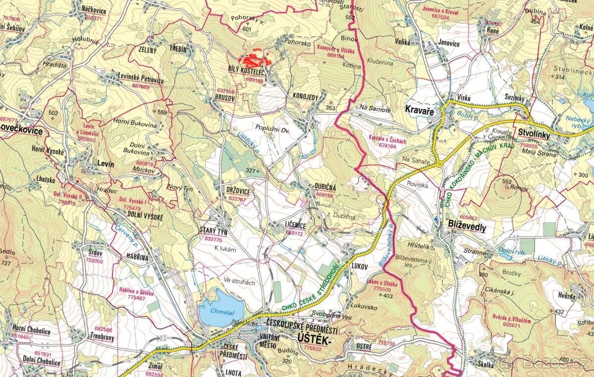 Pozemky pro bydlení, Úštěk, 411 45