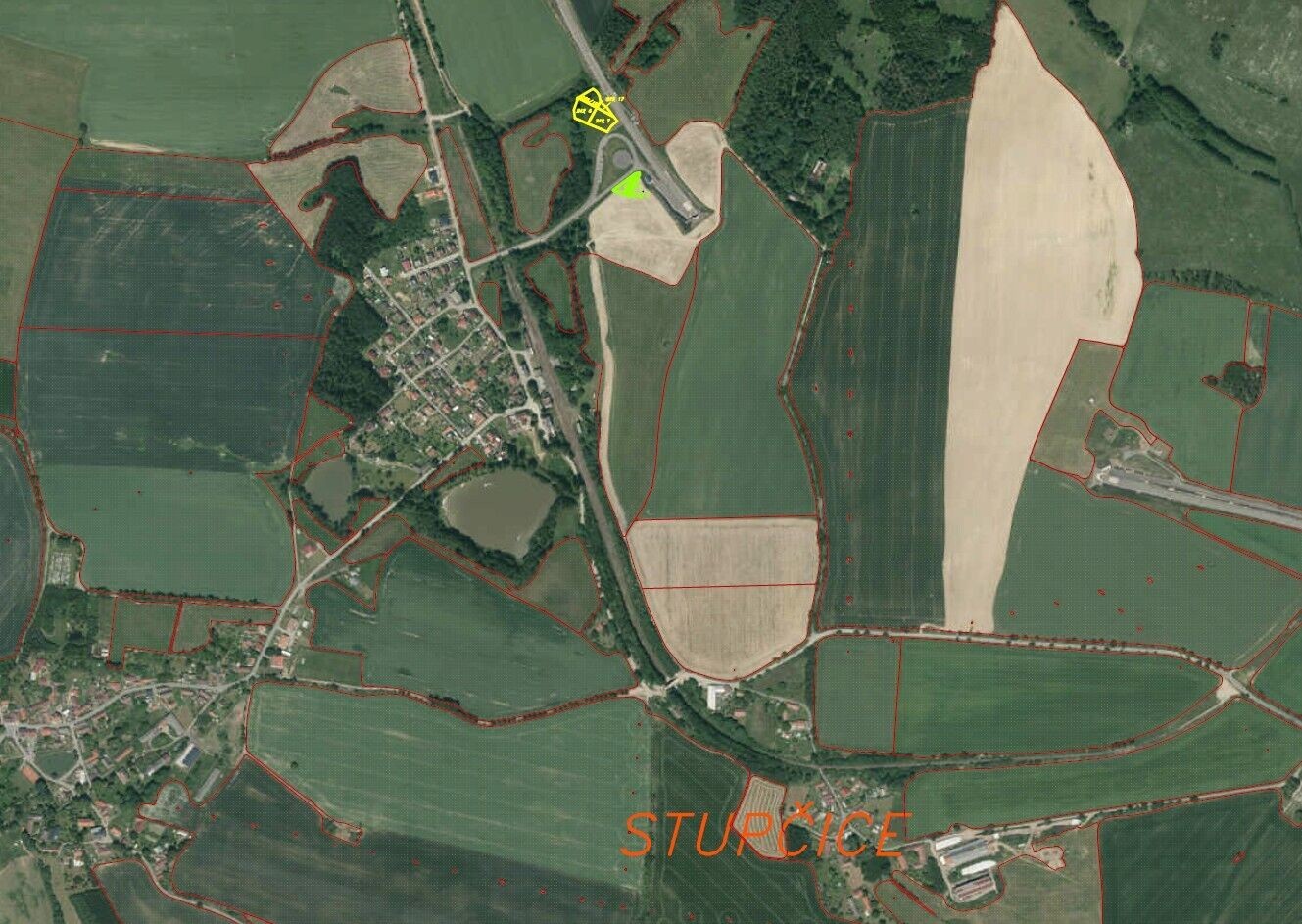 Prodej pozemek - Mezno Stupčice, 3 784 m² - 5