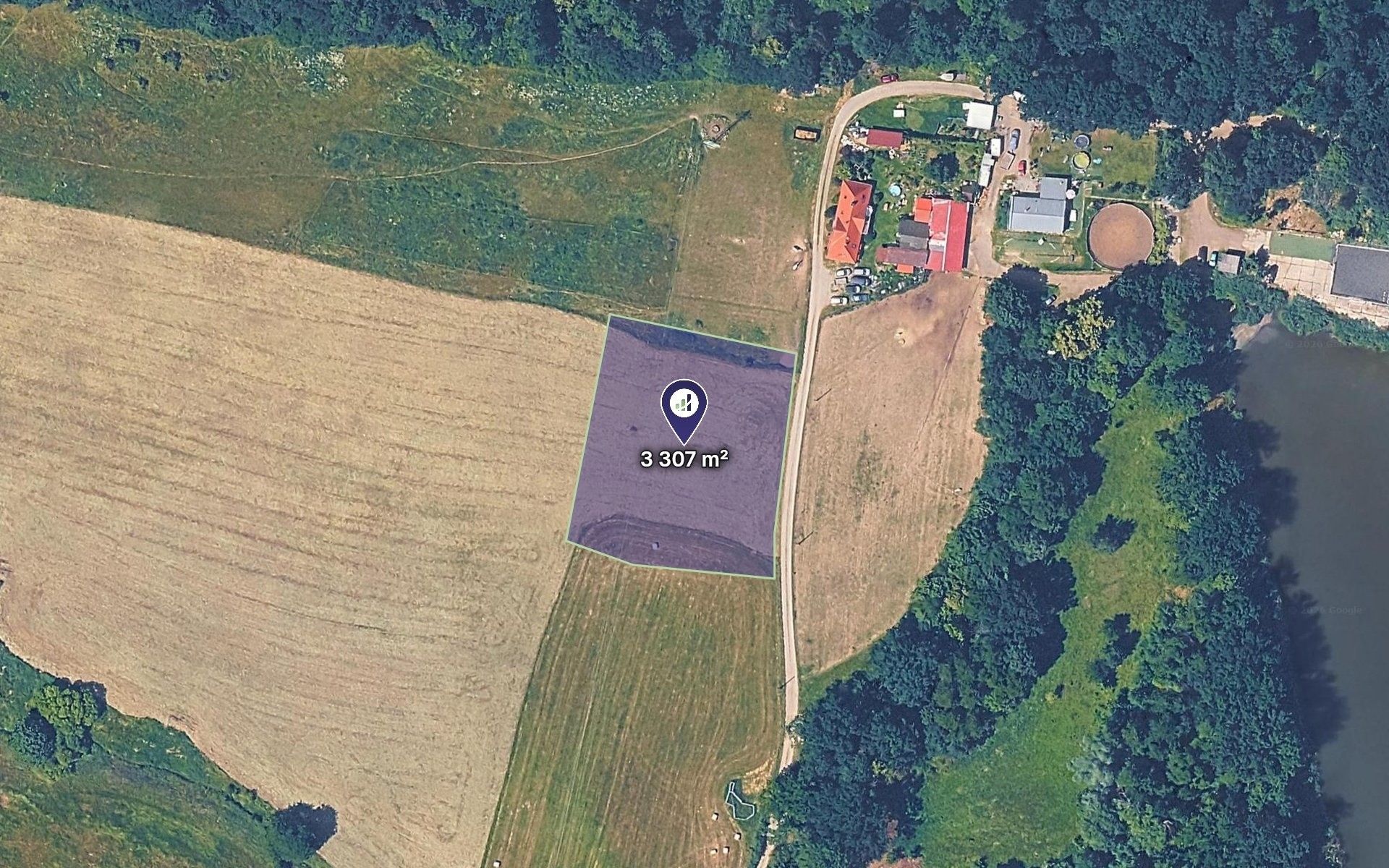 Zemědělský pozemek, 3 307 m²