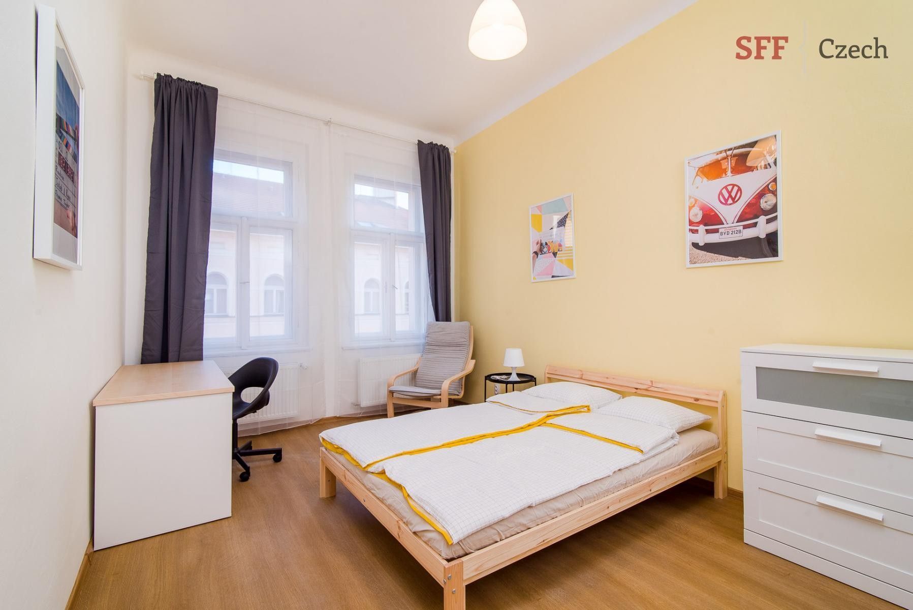 Pronájem byt - Sokolská, Praha, 20 m²