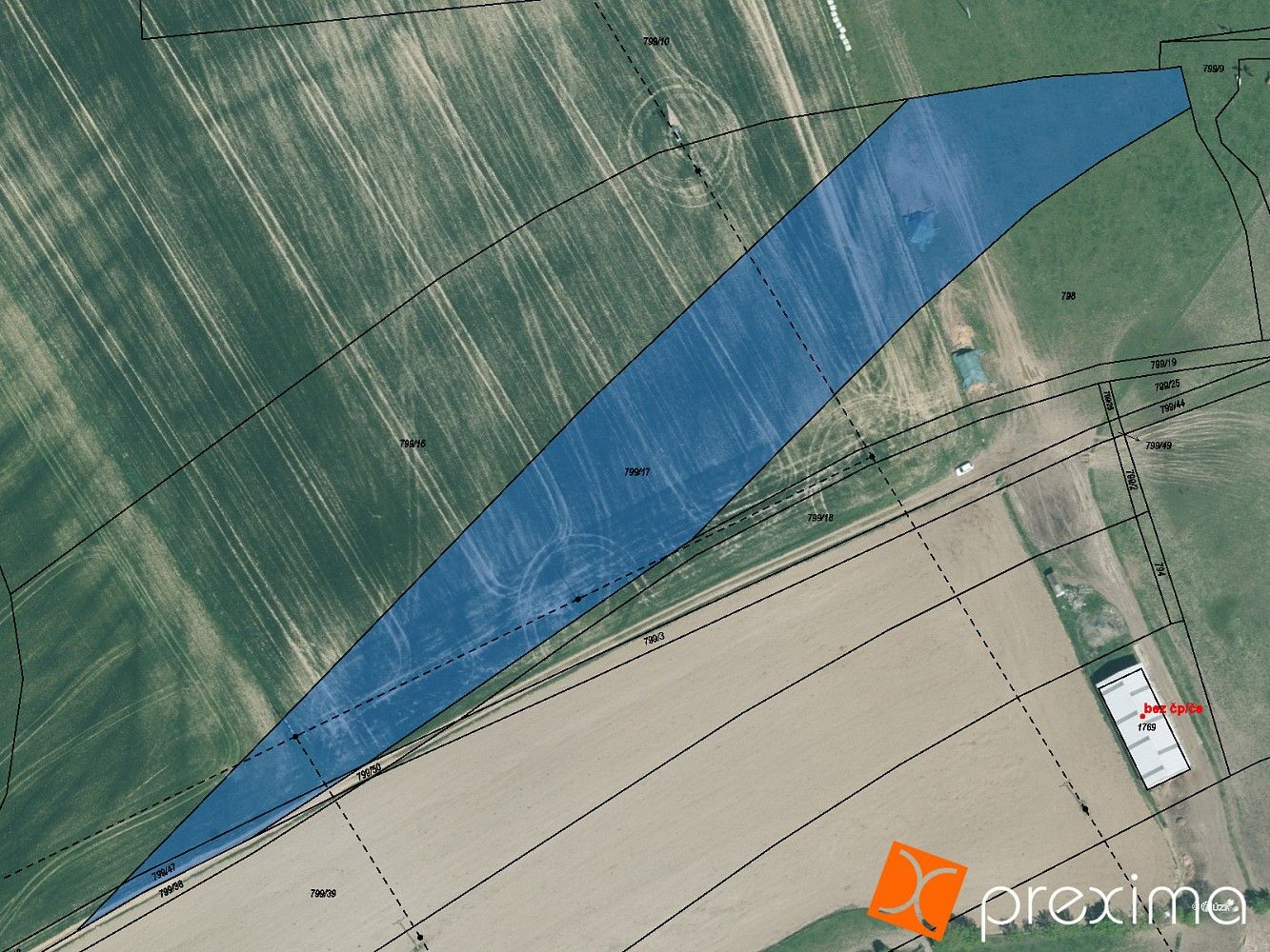Zemědělský pozemek, 1 440 m²