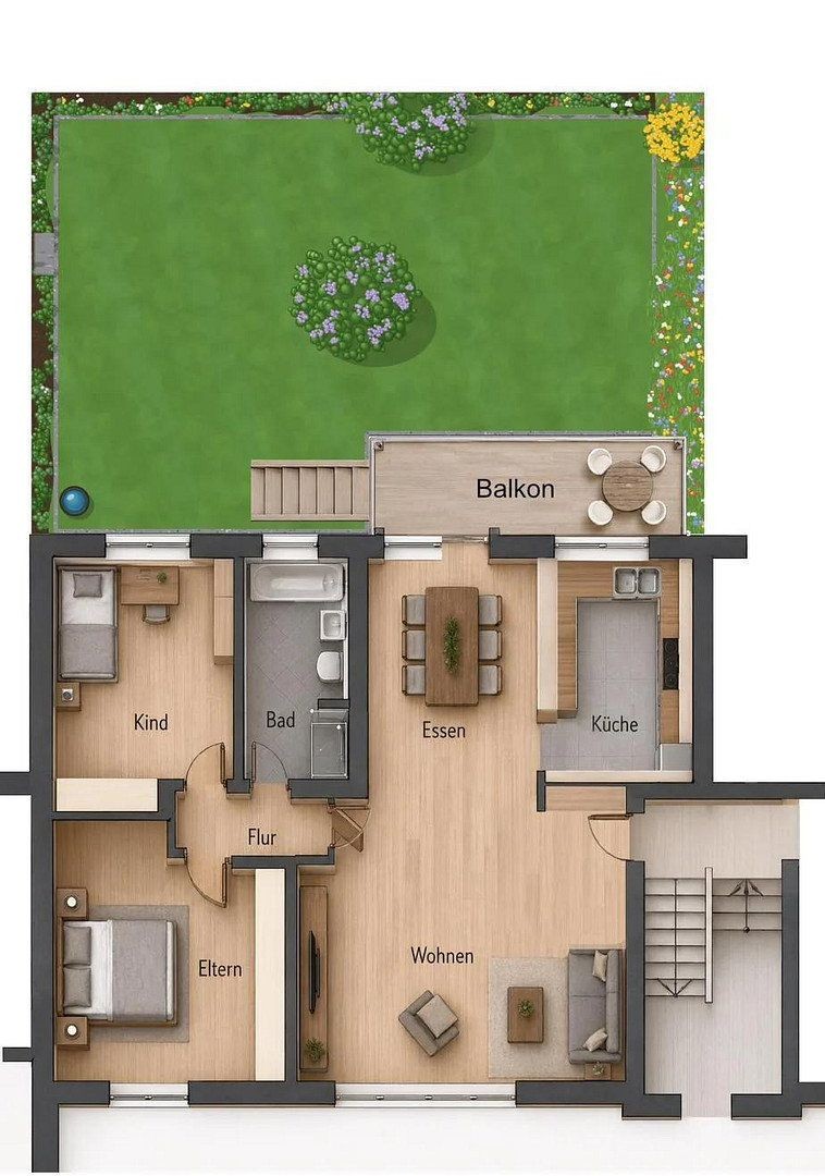 3+1, Am Lettenholz 16 Bad Tölz Bad Tölz Bayern 83646, 85 m² - 1