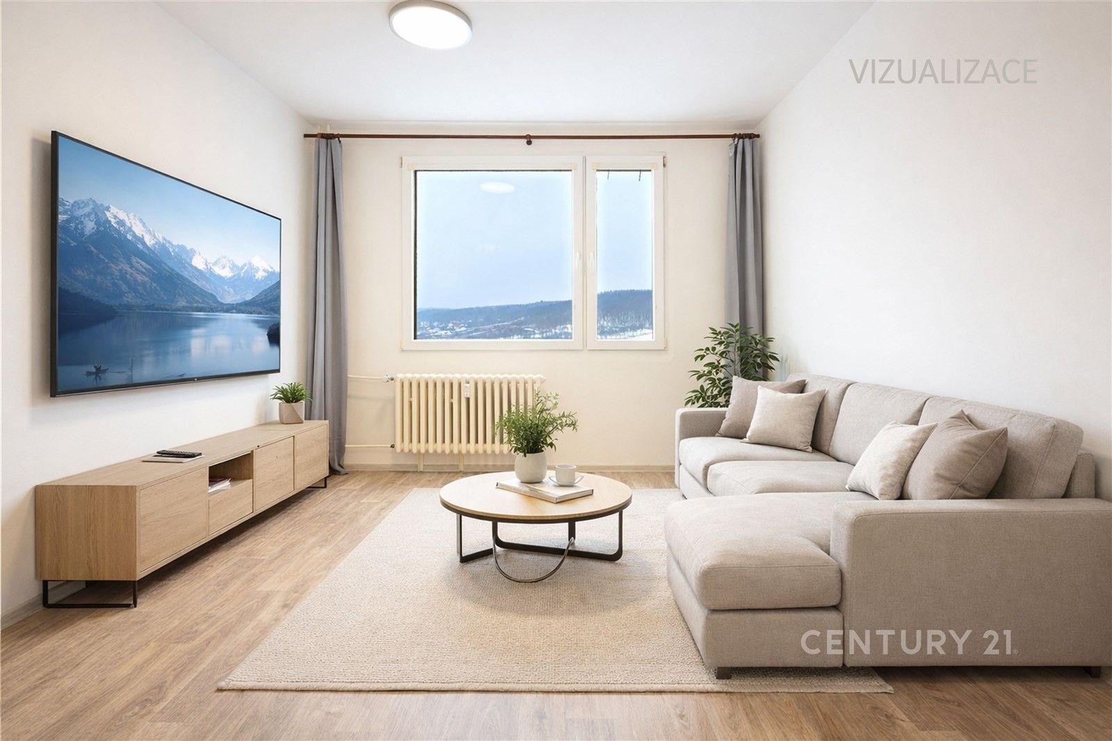 2+kk, Holešická 4740, Chomutov, 42 m²