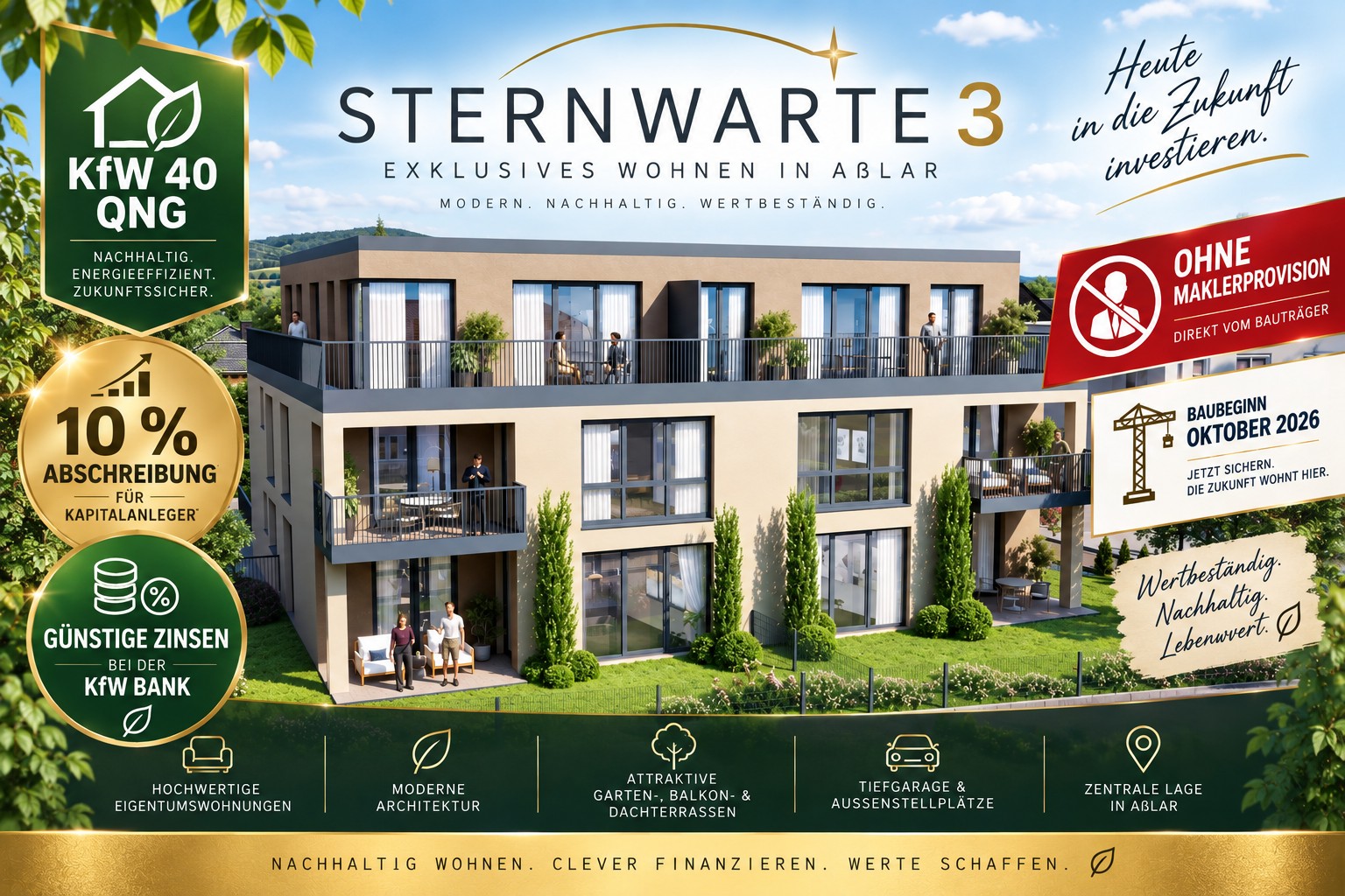 4+1, Zeilheck 10, , Hessen, 71 m² - 2