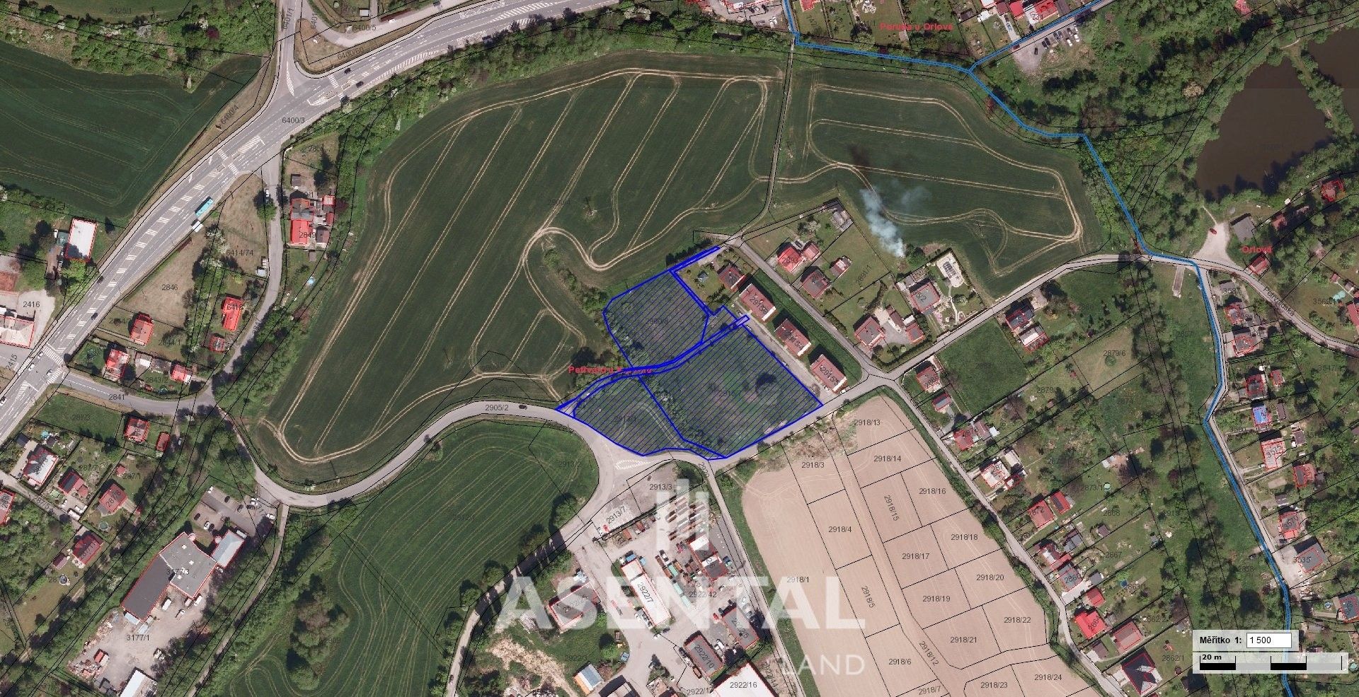 Pozemky pro bydlení, Podlesní, Petřvald