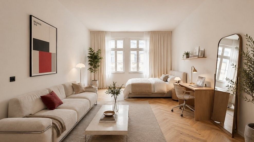 1+1, Praha - Vinohrady, okres Praha 2, Hlavní město Praha, 41 m² - 1