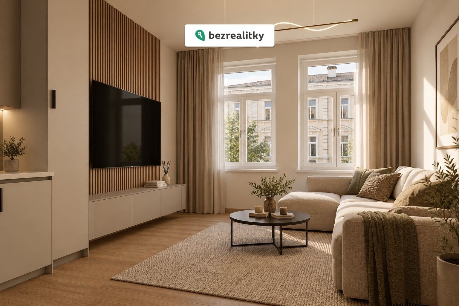 2+kk, Grafická 565, Praha Smíchov, 35 m² - 1