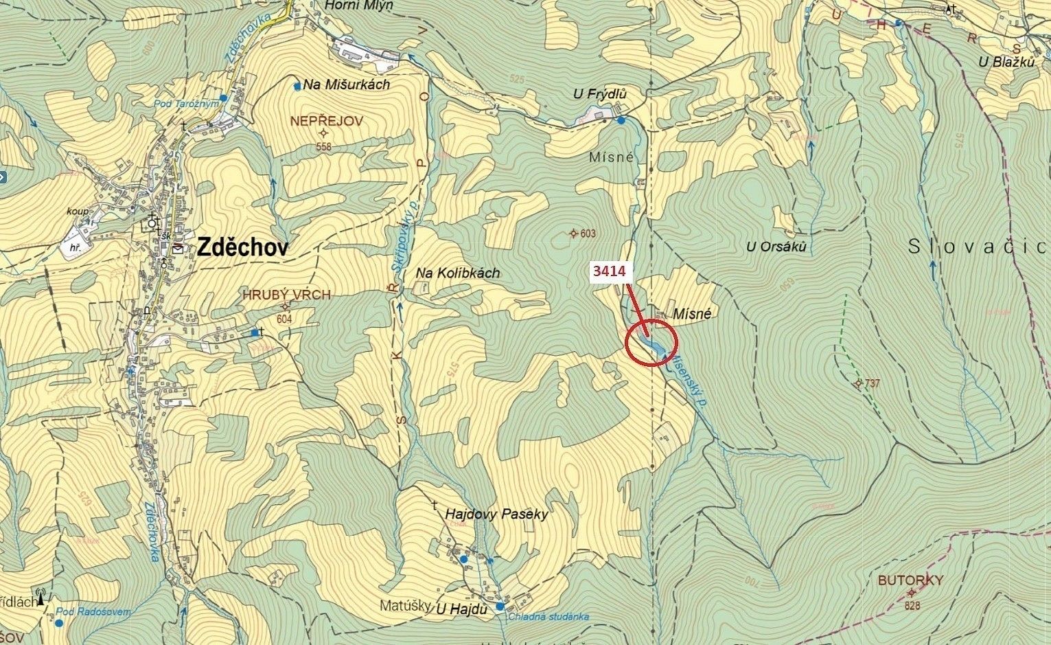 Les, 2 122 m²