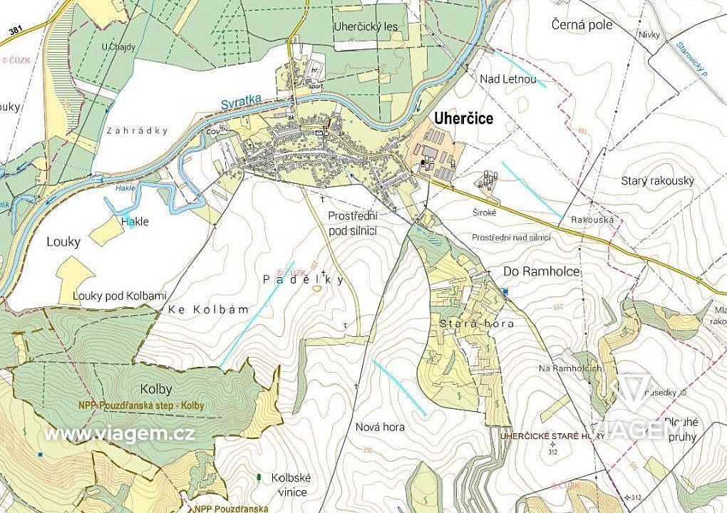 Zemědělský pozemek, 1 045 m²