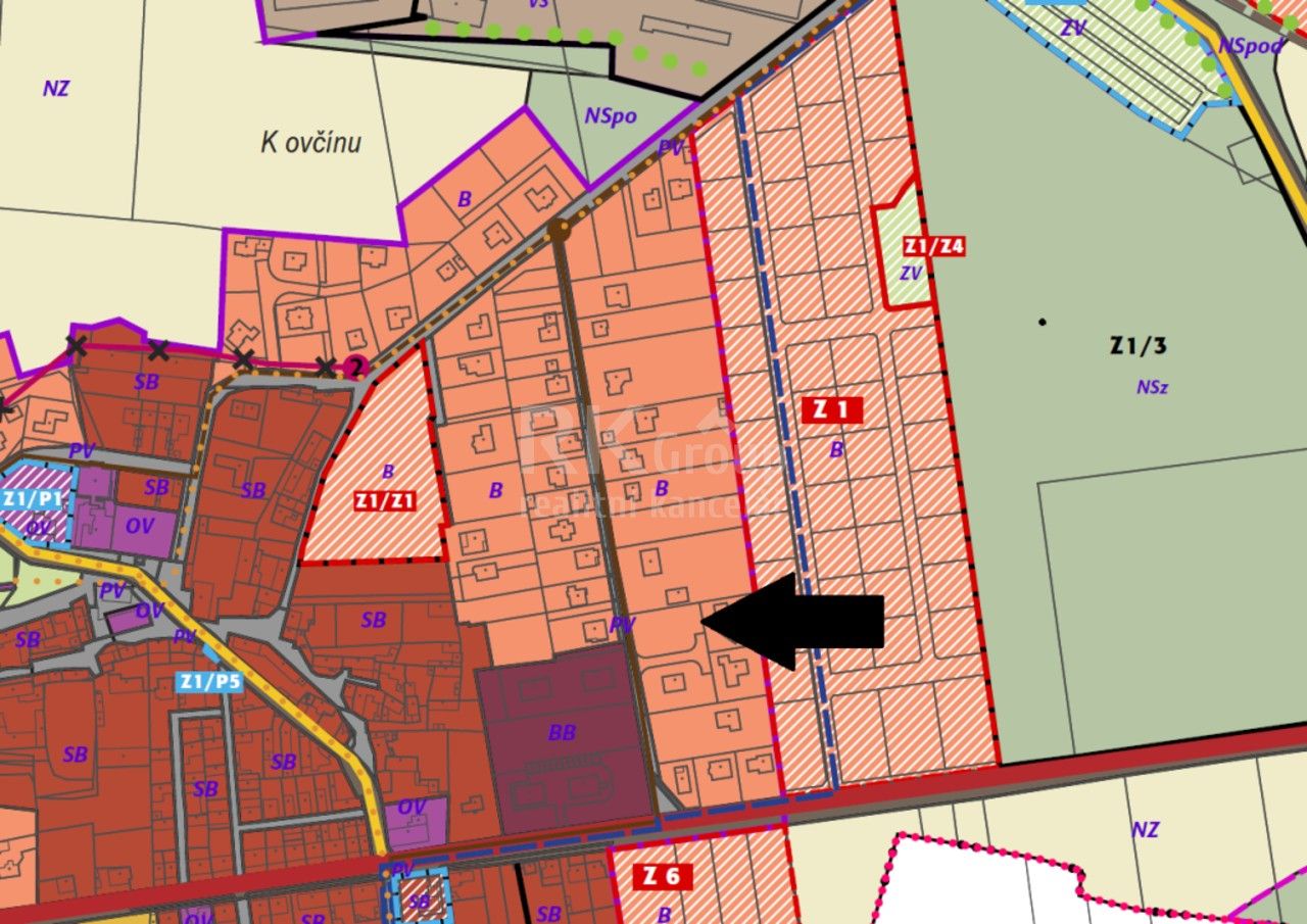 Prodej pozemek pro bydlení - Tuřany, 1 048 m²