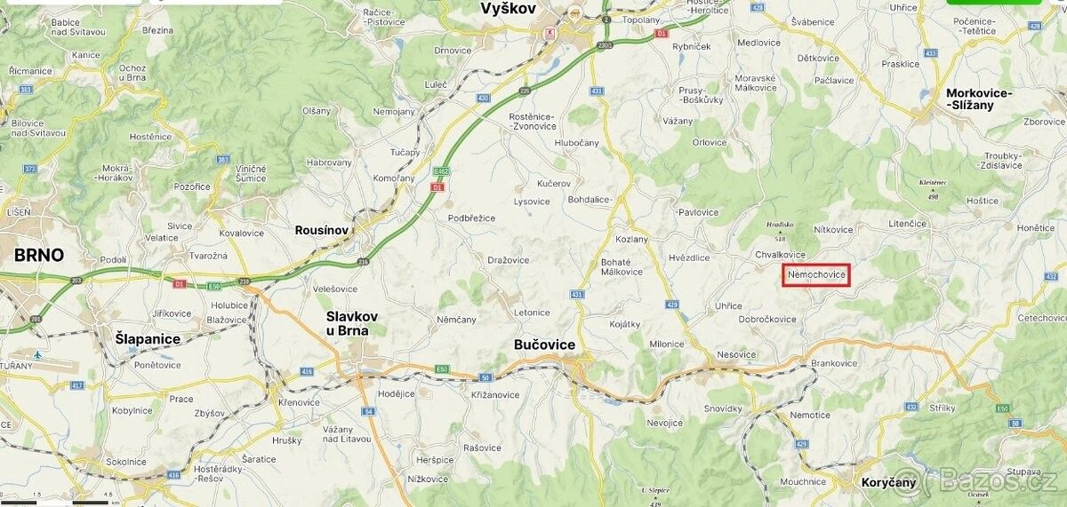 Pozemky pro bydlení, Nesovice, 683 33