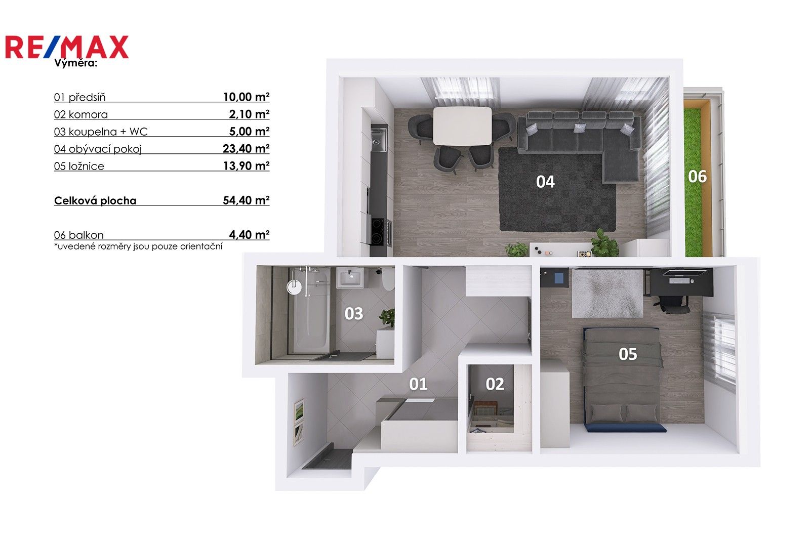 Prodej byt 2+kk - Klapálkova, Praha, 58 m²