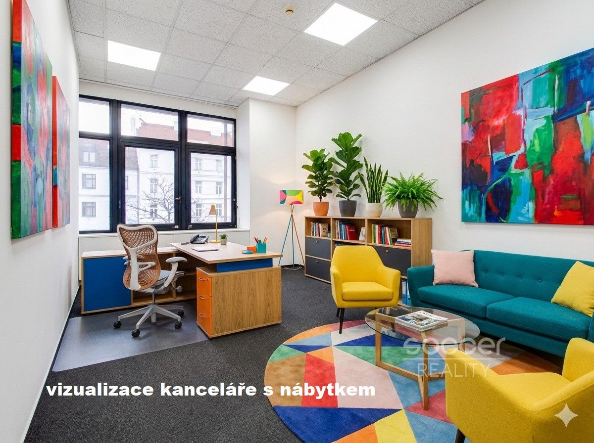 Kanceláře, Sokolovská, Praha, 21 m²