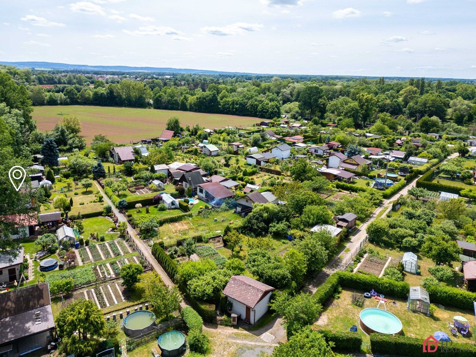 Zahrada · 300 m² · Rybitevská, Pardubice - 3