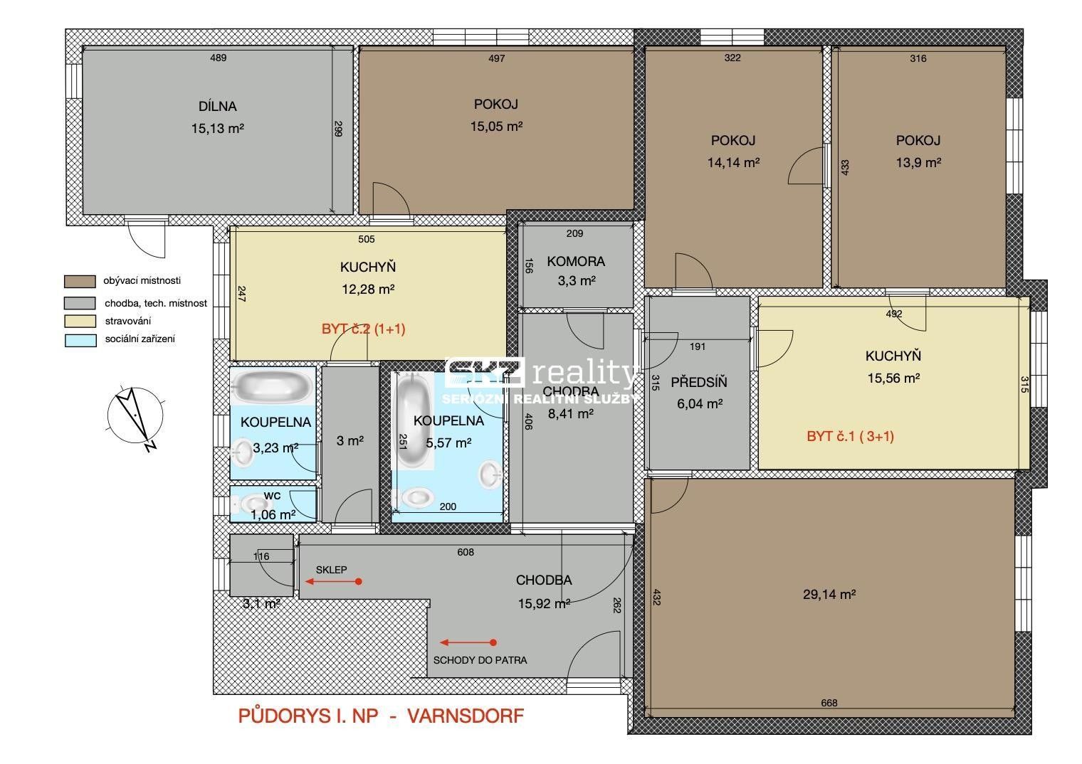 Prodej rodinný dům - Dolní nábřeží, Varnsdorf, 260 m²