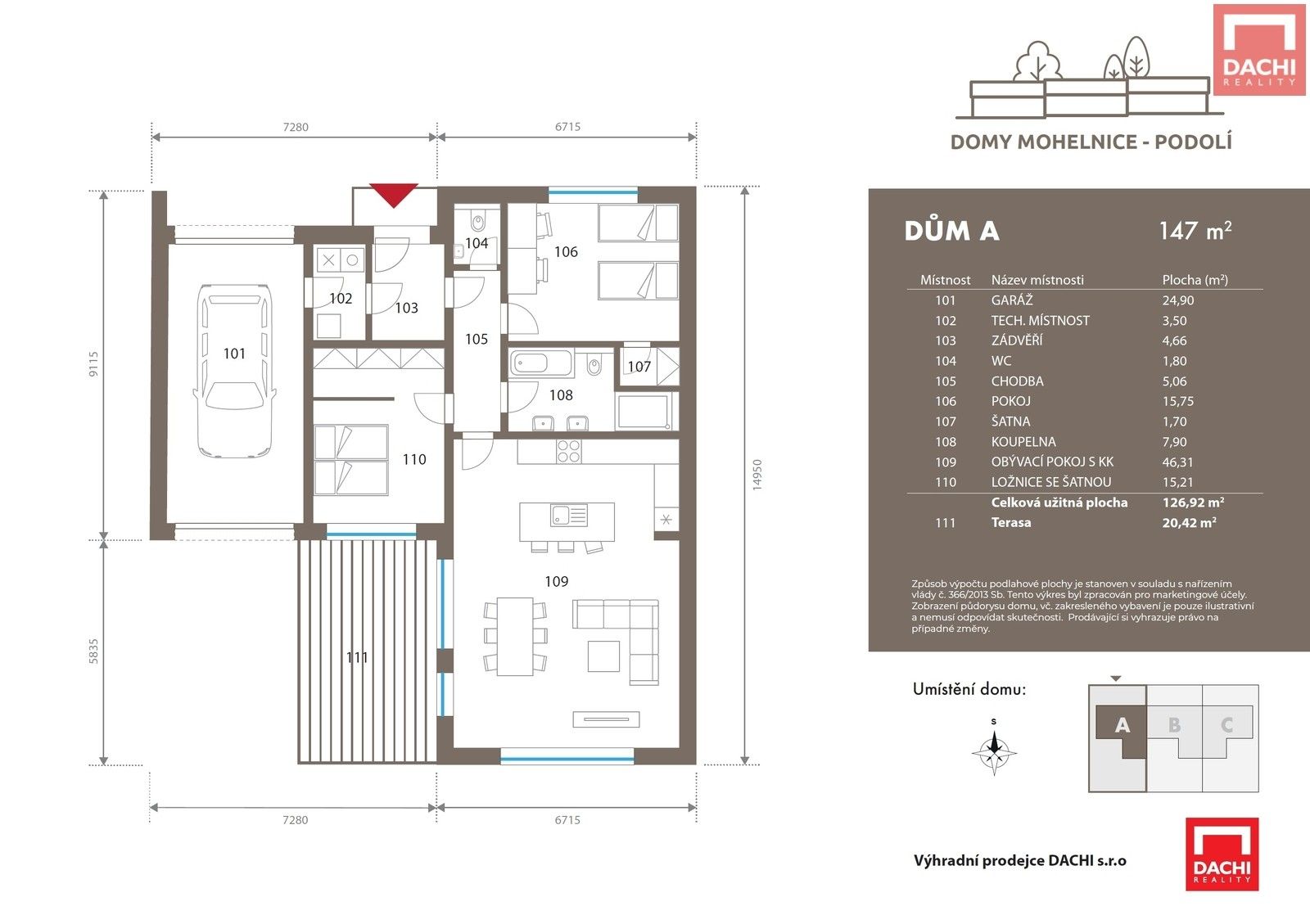 Dům – Mohelnice, Podolí-východ – pohled 4