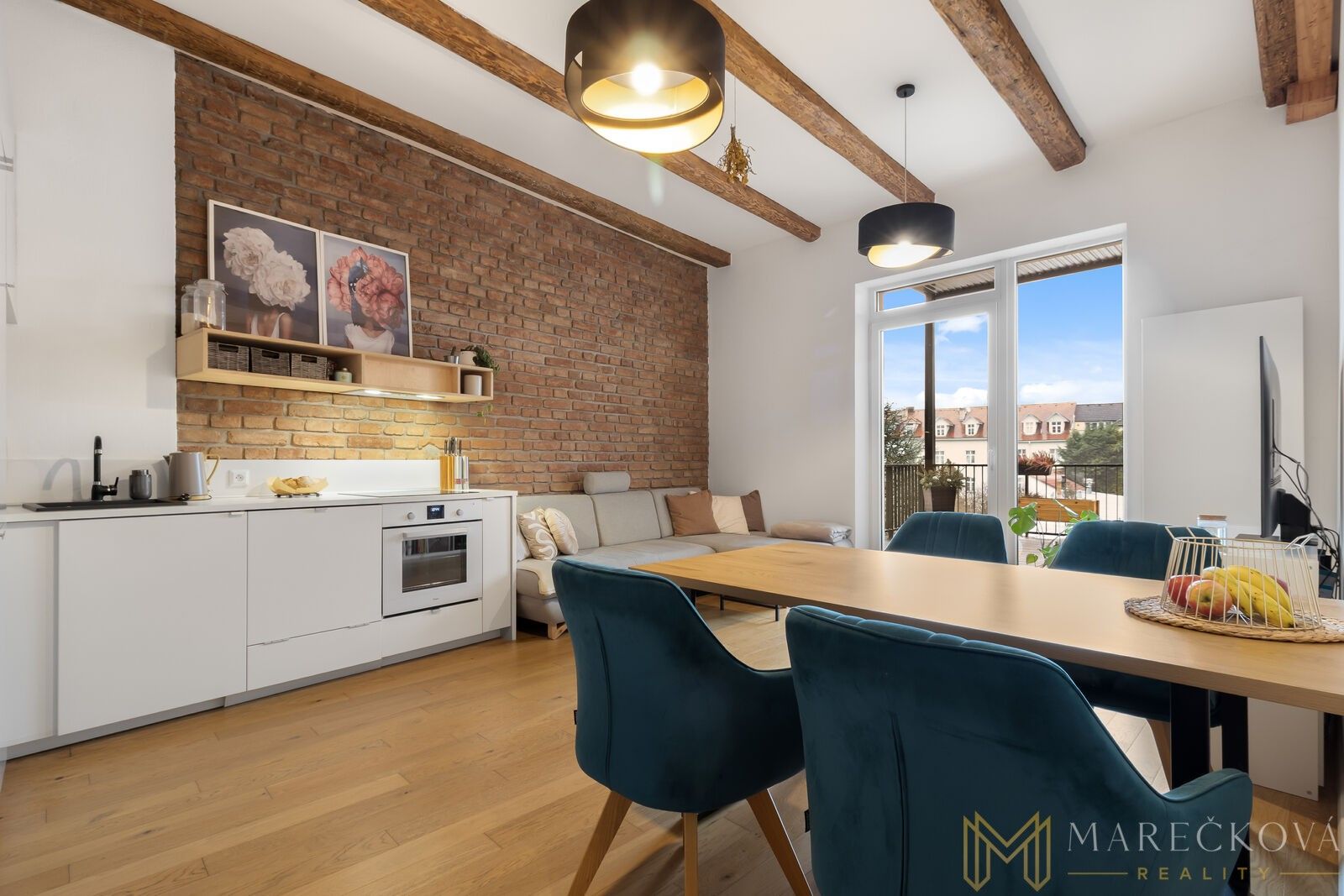2+kk, Na Roudné, Plzeň Severní Předměstí, 57 m² - 1