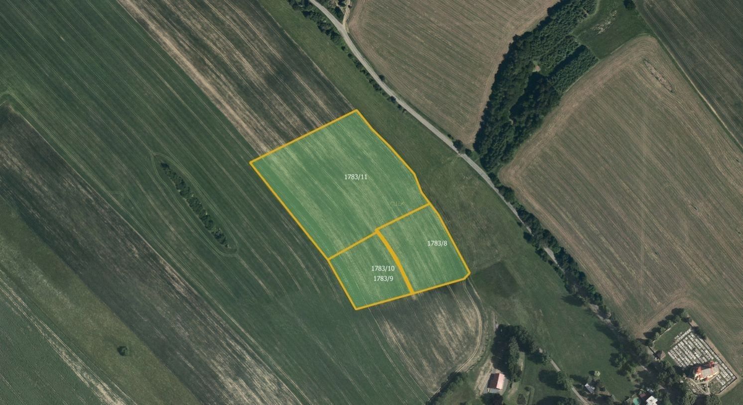 Zemědělské pozemky, Výprachtice