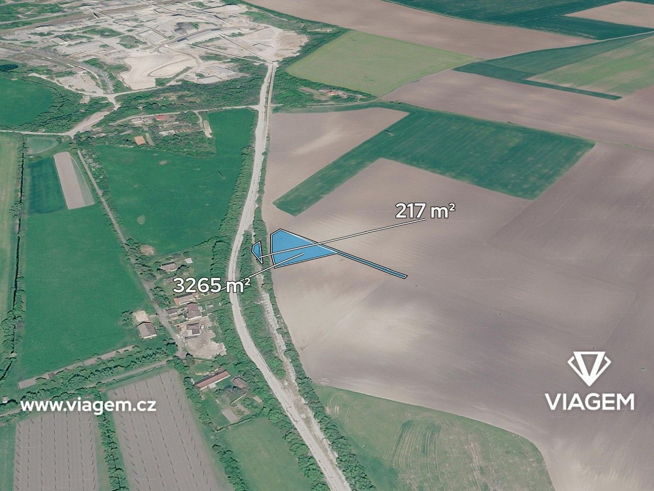 Zemědělský pozemek, 1 019 m²