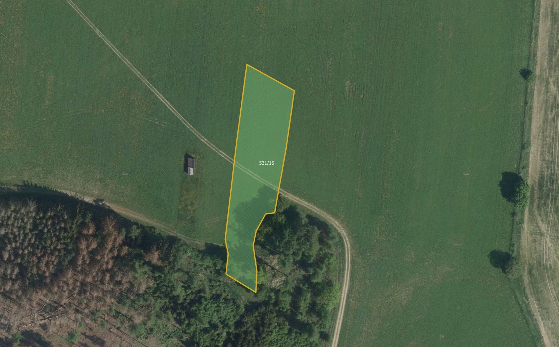 Prodej zemědělský pozemek - Starý, Pelhřimov