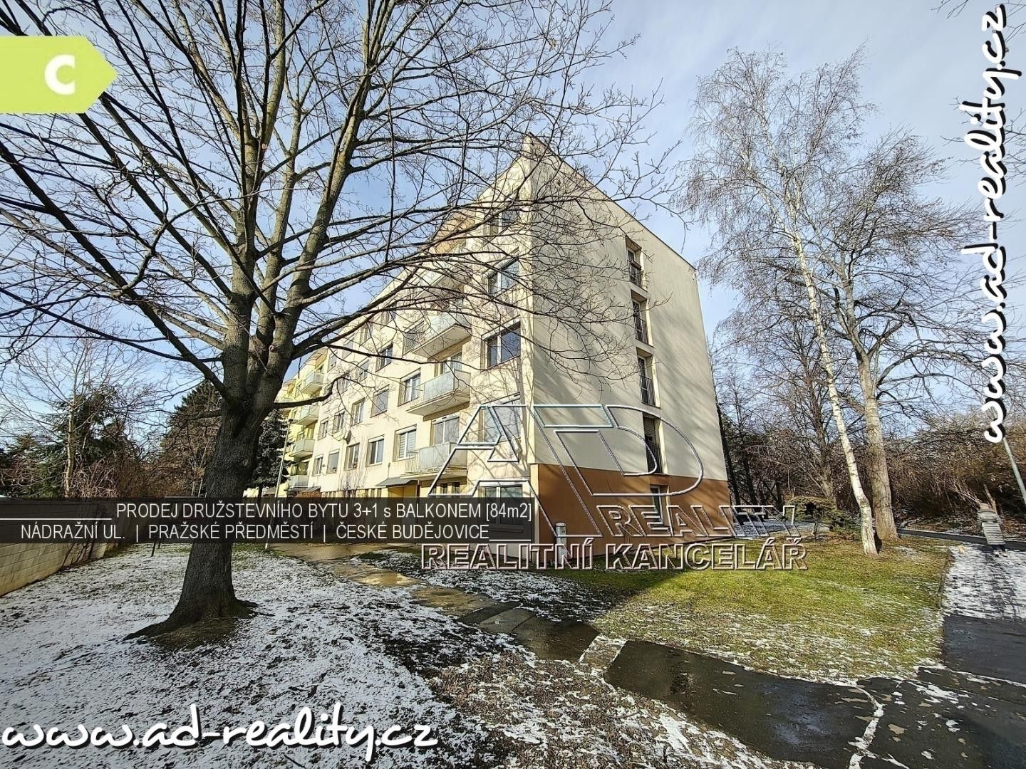 3+1, Nádražní, České Budějovice, 80 m²