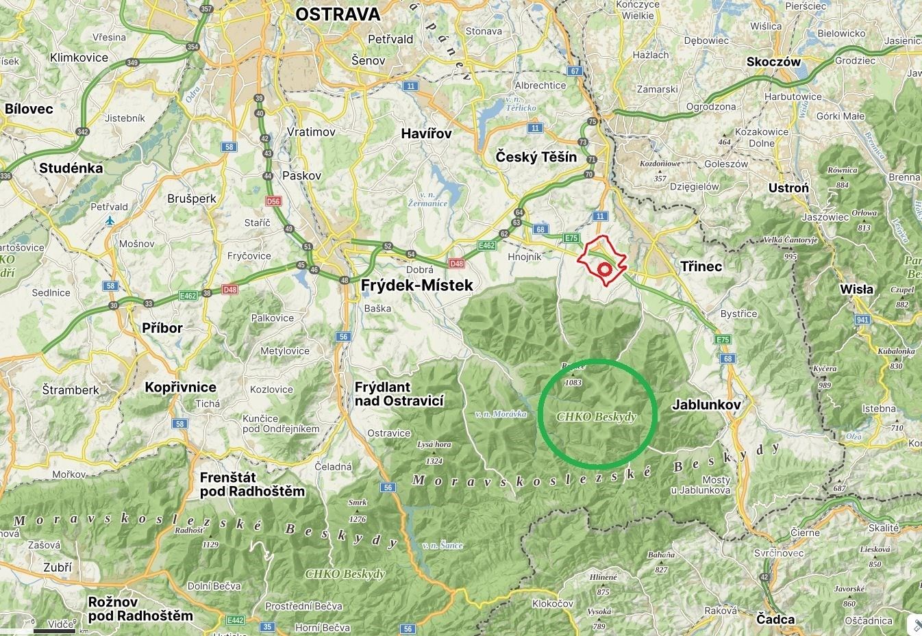 Prodej pozemek pro bydlení - Třinec - 5