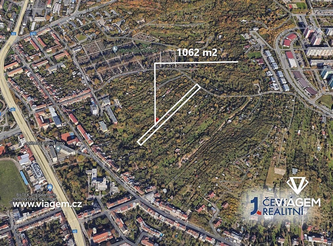 Prodej zahrada - Brno, okres Brno-město, Jihomoravský kraj - 2